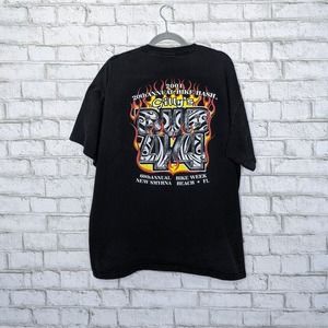 Vintage Bike Week Pub 44 Smyrna Beach Pocket Harley Davidson Biker Motorcycle